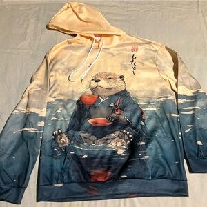 Otter Graphic Hoodie